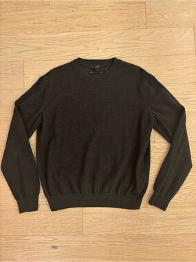 Louis Vuitton Men's Dark Grey Crewneck Sweater